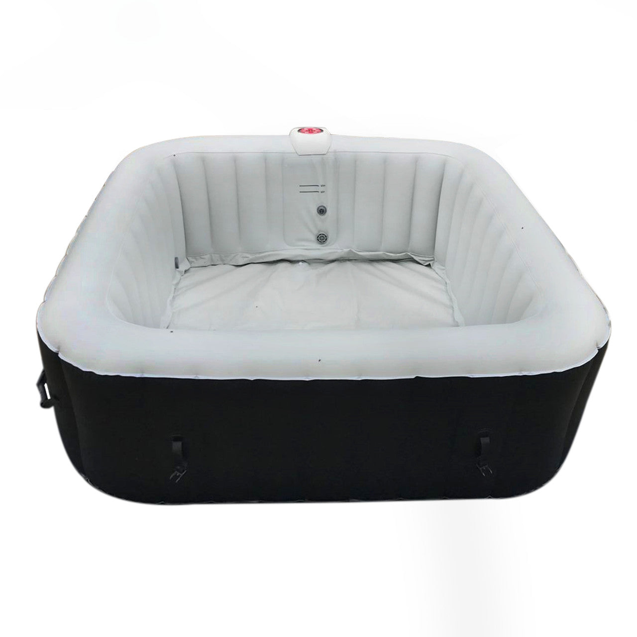 Inflatable Jetted 6-Person Square Hot Tub & Cover - 265 gal