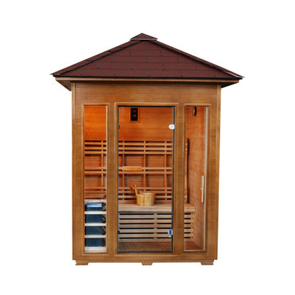 Waverly Outdoor 3-Person Traditional Sauna