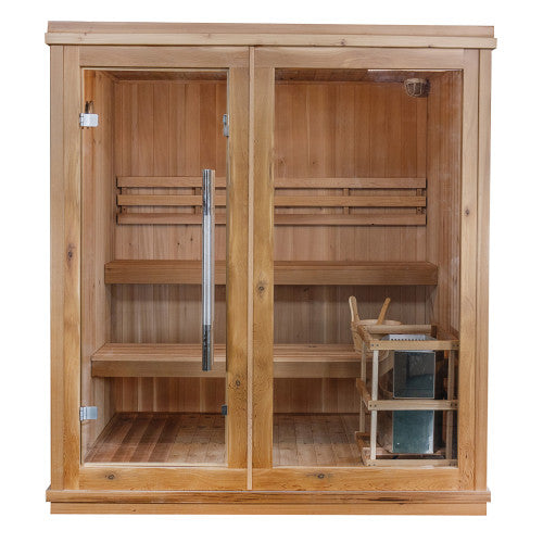 Charleston Indoor 4-Person Traditional Sauna