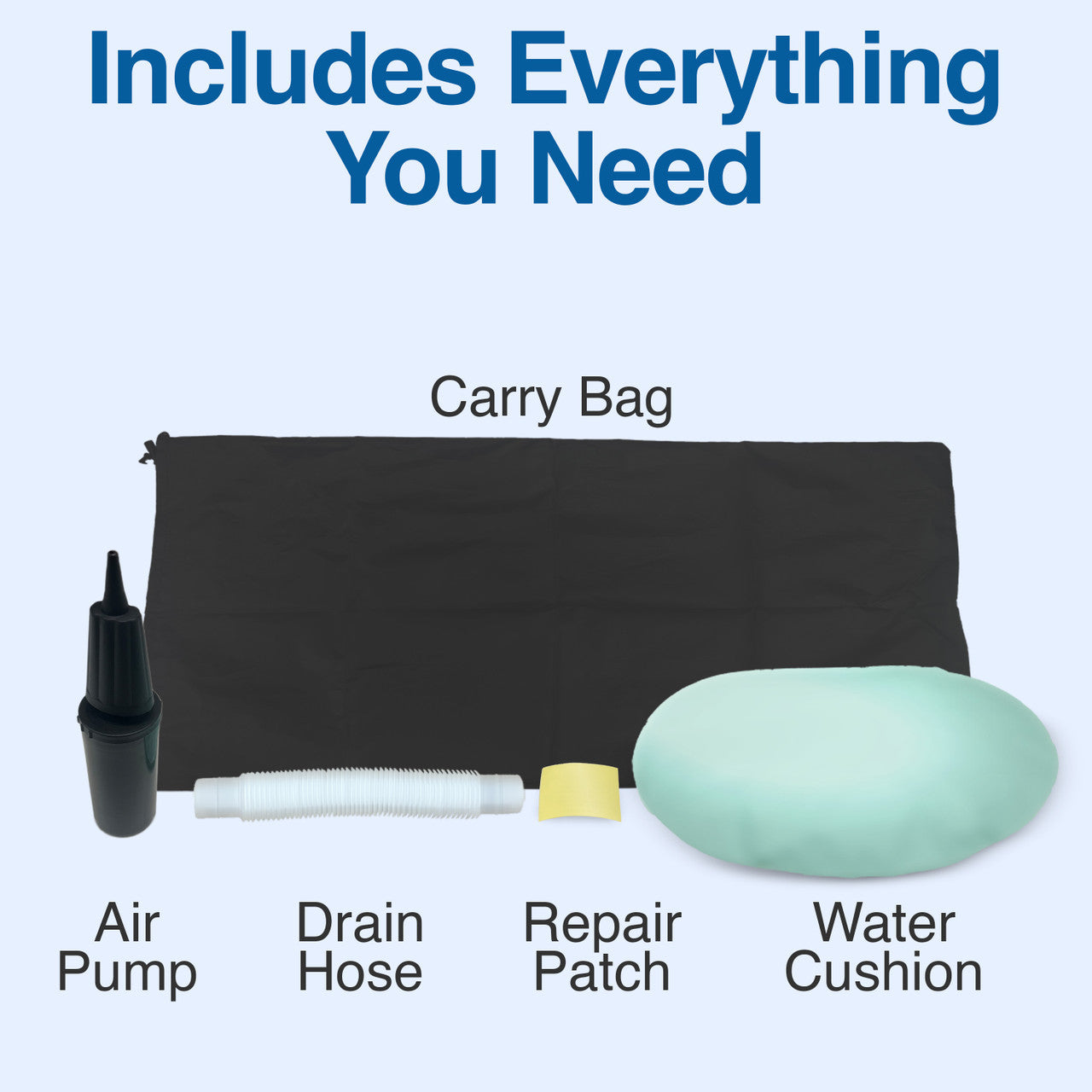 Portable Ice Bath with Cover and Carry Bag