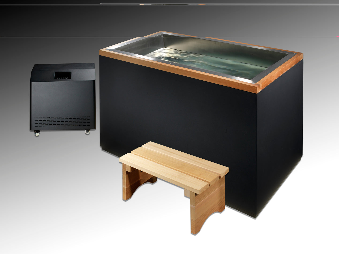 Dynamic Cold Therapy "CUBOID" Stainless Steel Cold Plunge