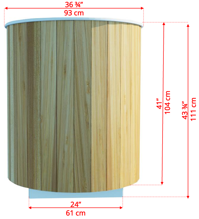 Canadian Timber Baltic Plunge Tub