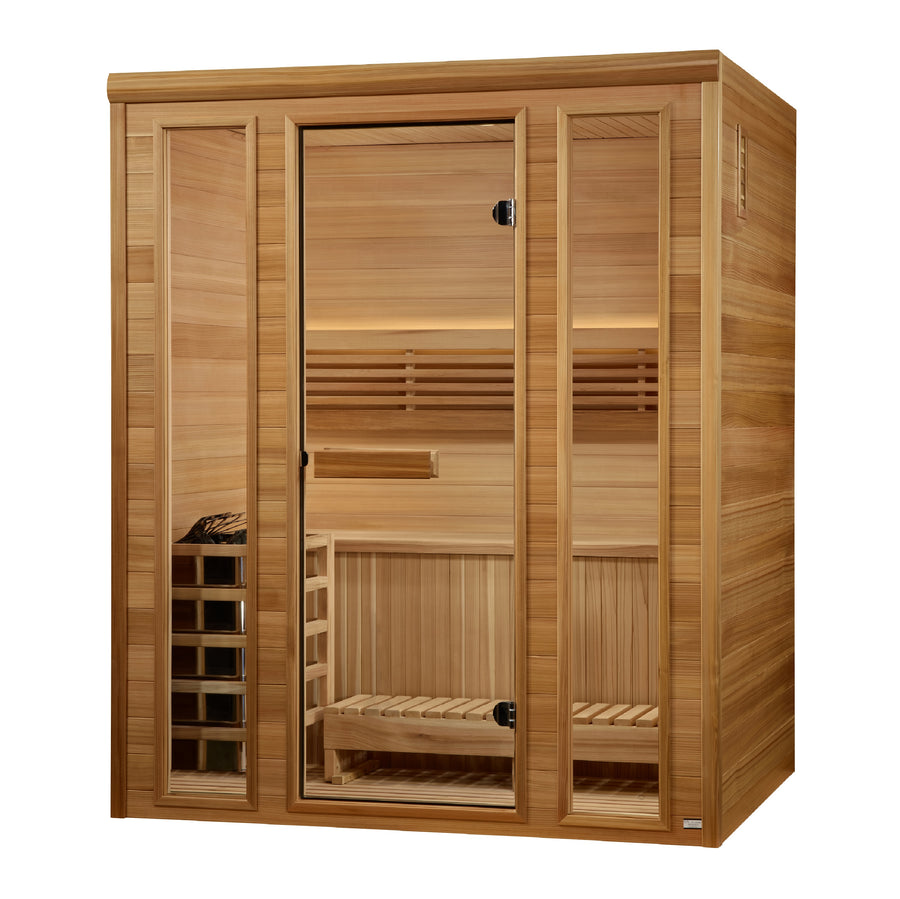 Golden Designs "Andermatt Edition" 3 Person Traditional Sauna