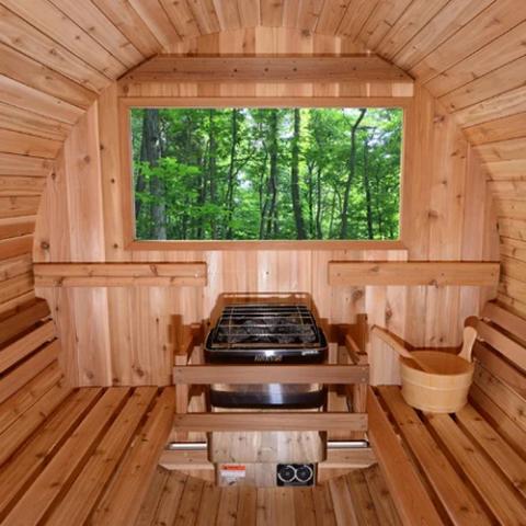 Harvia KIP30B 3kW Sauna Heater w/ Built-In Controls