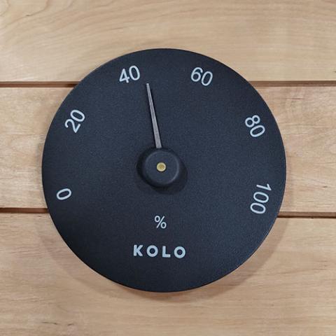 KOLO Black Sauna Hygrometer