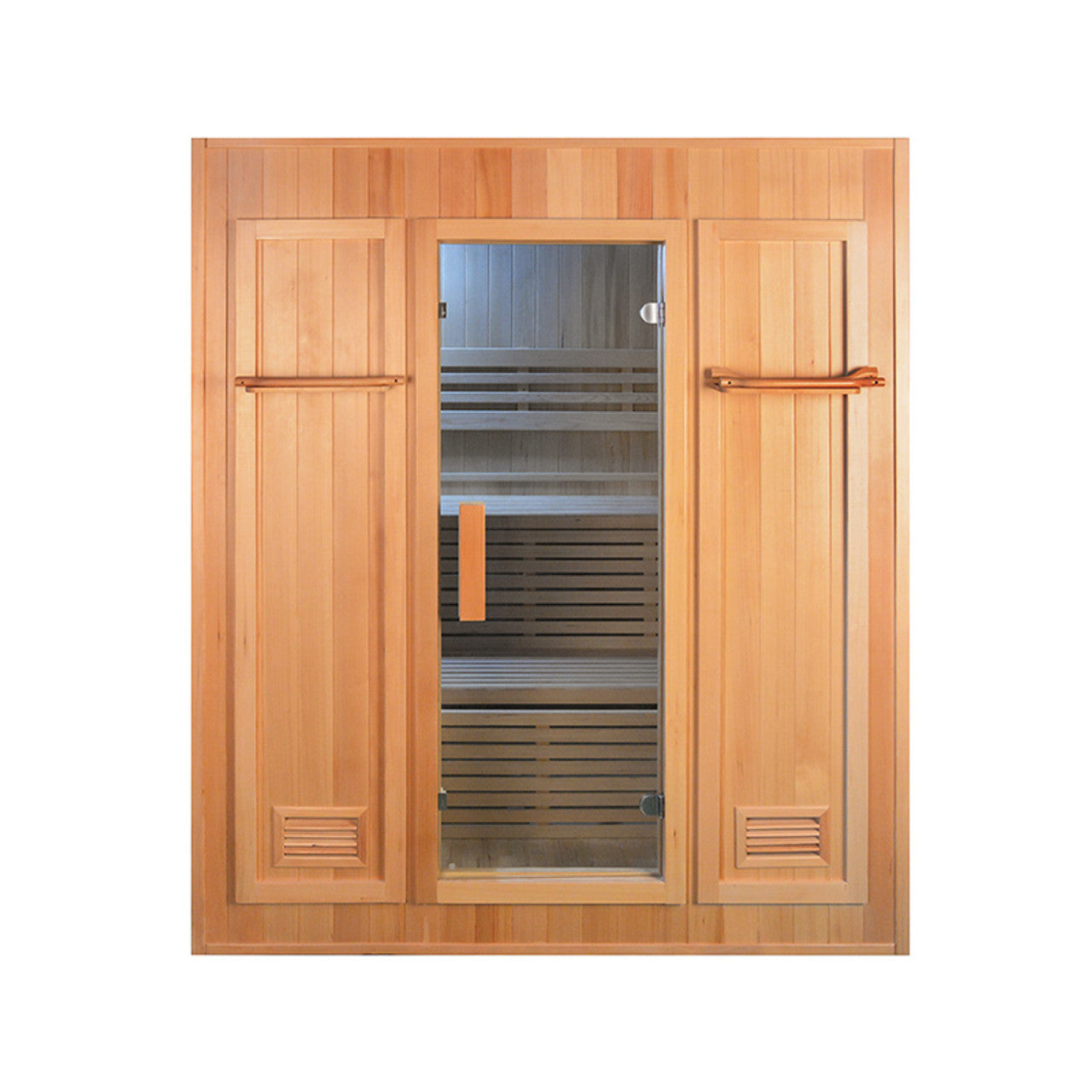 Canadian Hemlock Indoor Wet Dry Sauna - 4 Person