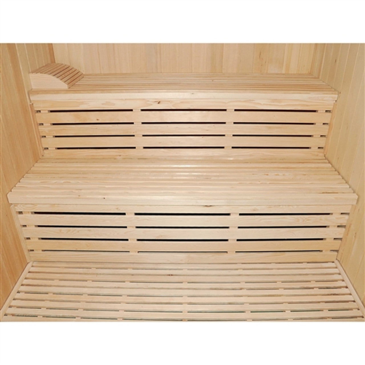Canadian Hemlock Indoor Wet Dry Sauna - 4 Person