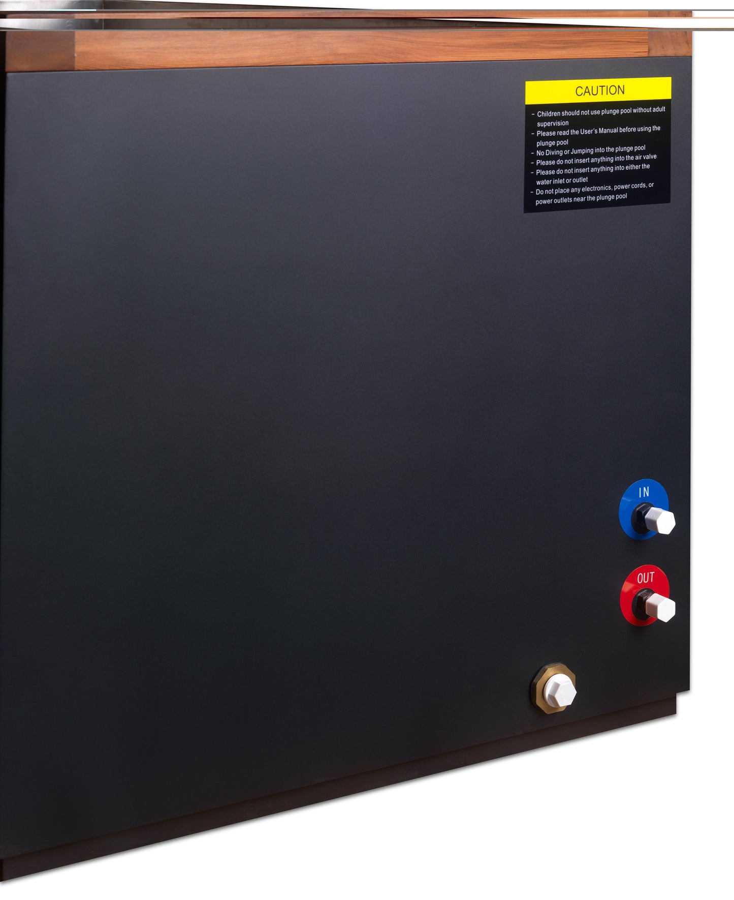 Dynamic Cold Therapy "CUBOID" Stainless Steel Cold Plunge