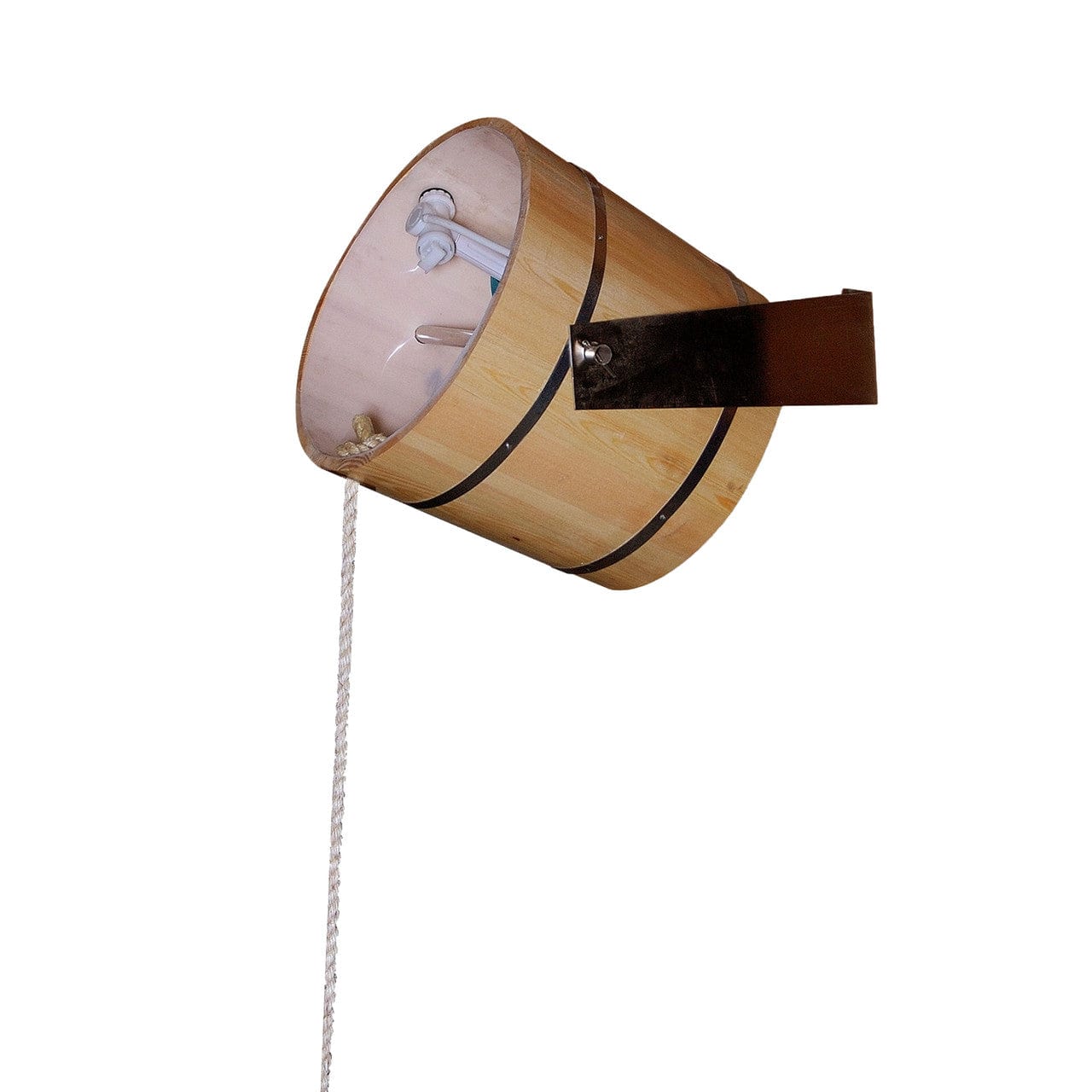 Aleko KDS07-AP Pine Wood Sauna Shower Bucket