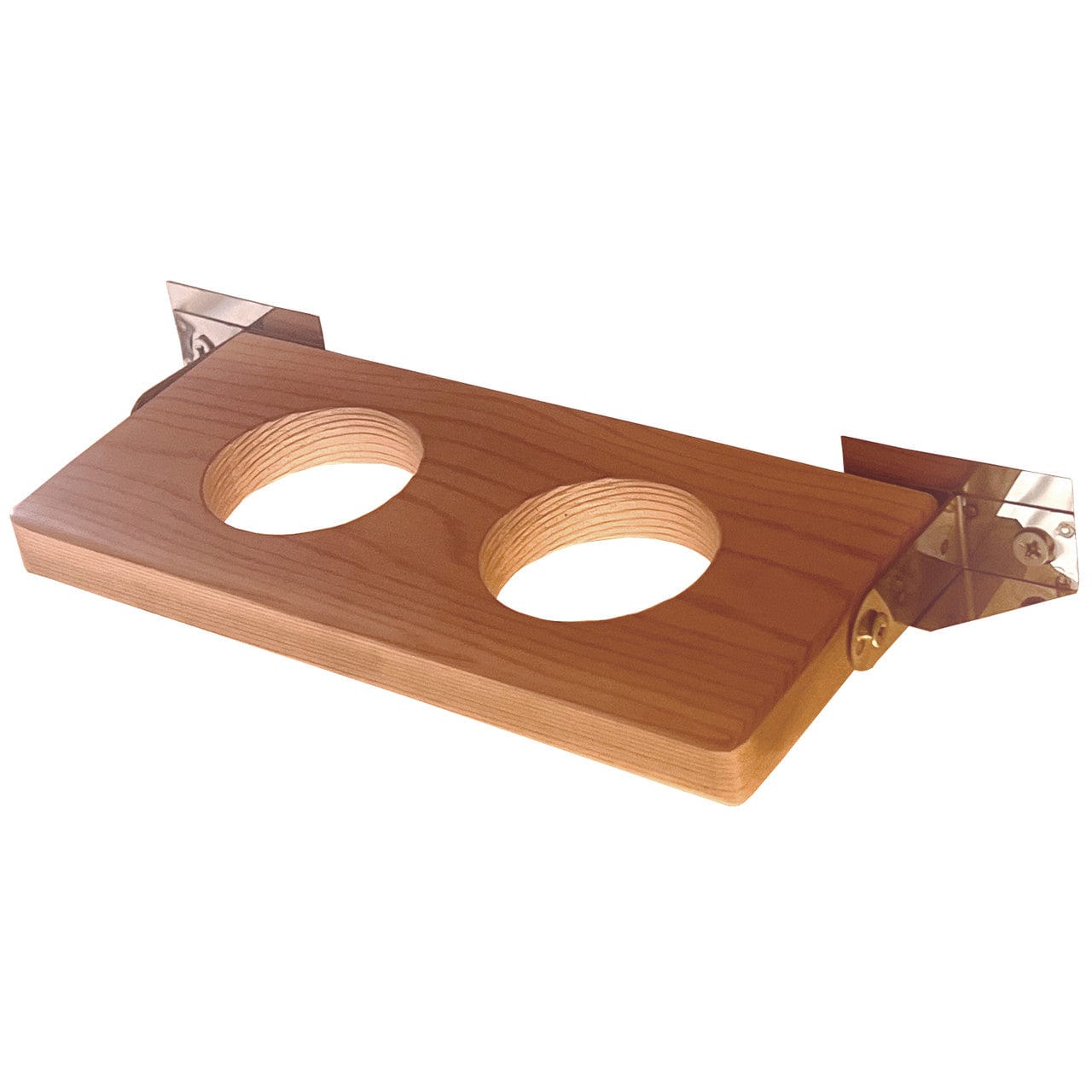 Aleko SACHOLDRED-AP Multi-purpose Sauna Shelf - Birch Broom Holder - Red Cedar Wood