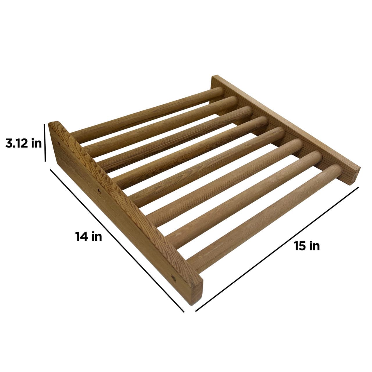 Aleko SAPILRED-AP Sauna Headrest Pillow - Red Cedar