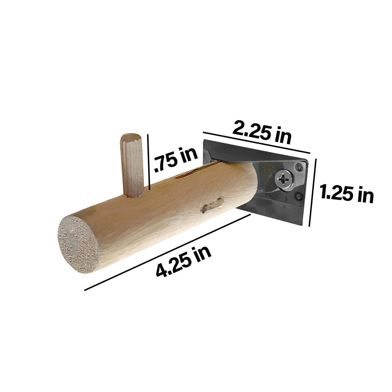 Aleko SARACKWT-AP Sauna Towel Rack - White Pine