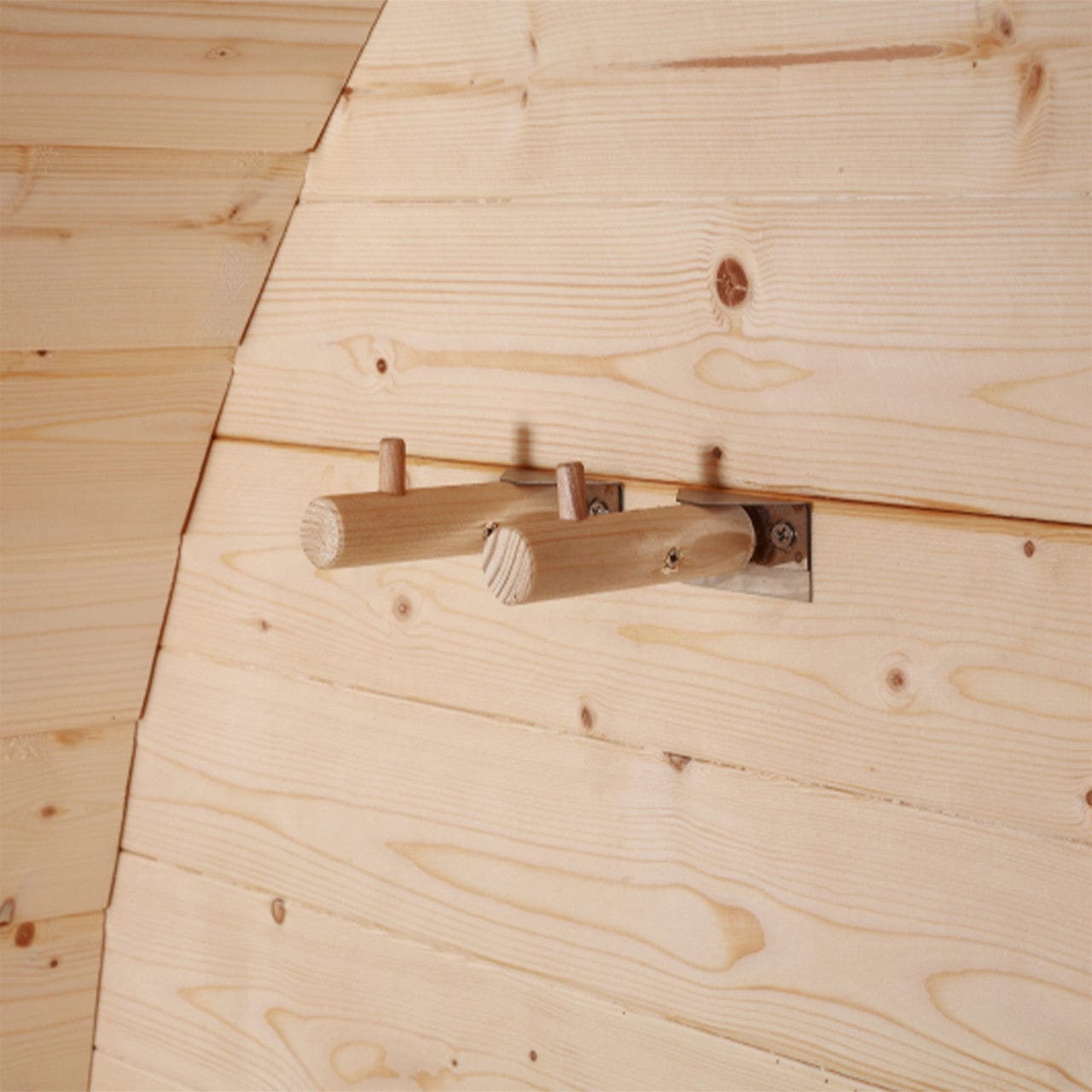 Aleko SB8PINECP-AP Outdoor / Indoor White Finland Pine Wet/Dry 6-9 Person Barrel Sauna - with Front Porch Canopy