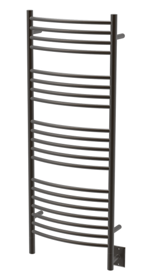 Jeeves Model D Curved 20 Bar Hardwired Towel Warmer