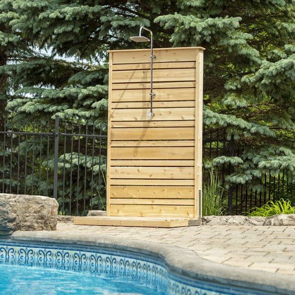 Dundalk Outdoor Shower CTC205 Savannah Canadian Timber Outdoor Shower frame