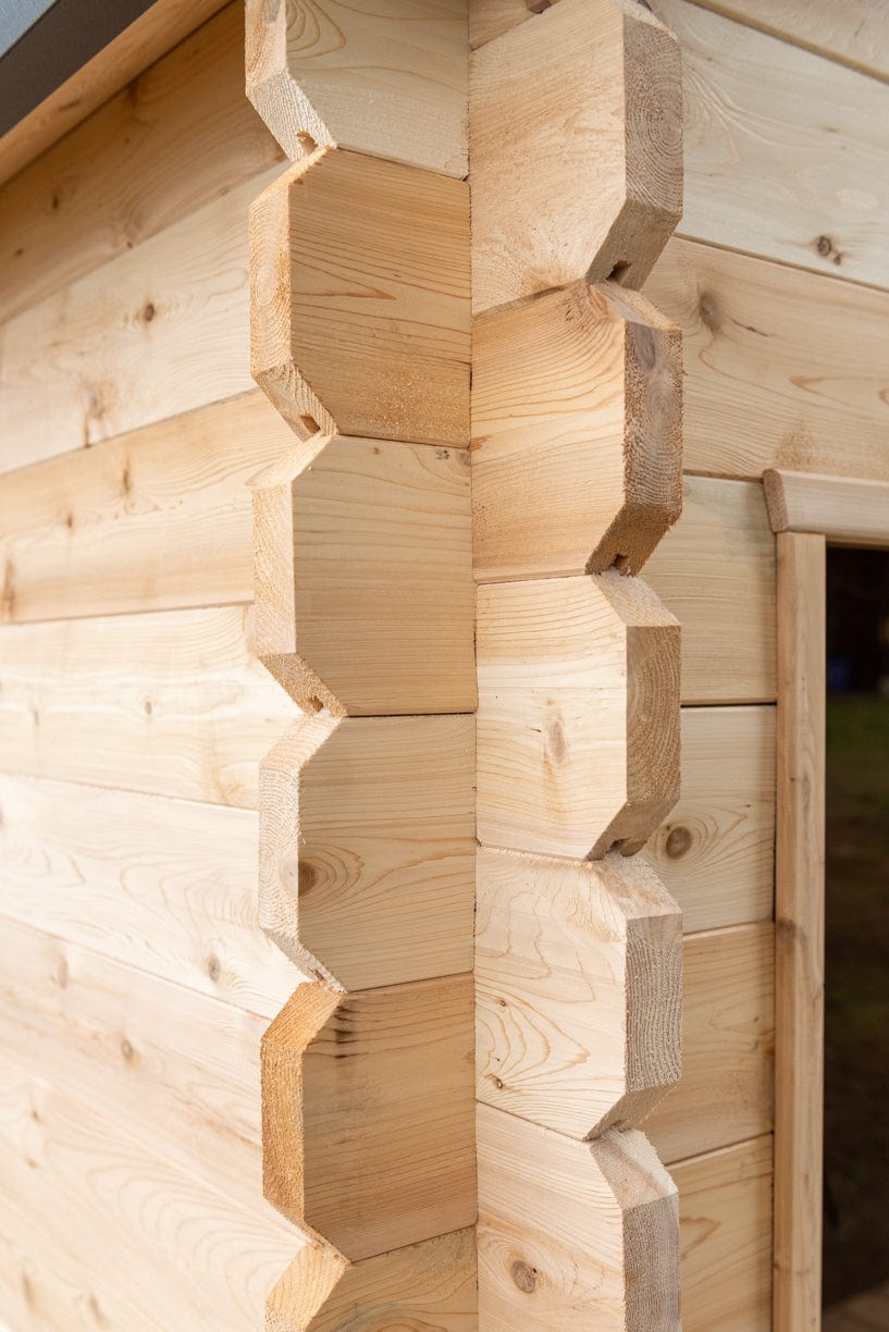 Dundalk Sauna CTC88W Georgian Cabin 6-Person Sauna CTC88W package with Harvia 8KW Heater and accessories