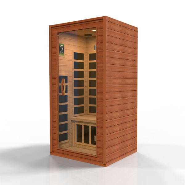 Dynamic Saunas DYN-6103-01-Elite Dynamic "Avila Elite" 1-2-person Ultra Low EMF FAR Infrared Sauna