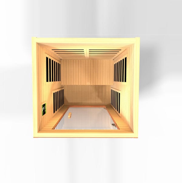 Dynamic Saunas DYN-6103-01-Elite Dynamic "Avila Elite" 1-2-person Ultra Low EMF FAR Infrared Sauna