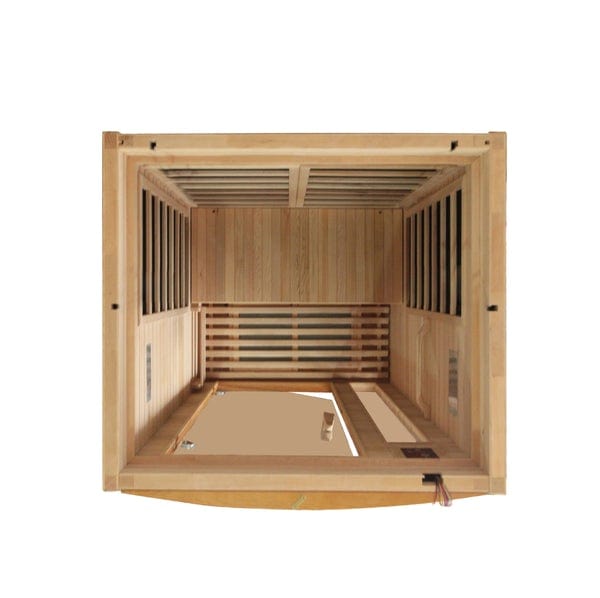 Dynamic Saunas DYN-6106-01-Elite Dynamic "Barcelona Elite" 1-2-person Ultra Low EMF Far Infrared Sauna