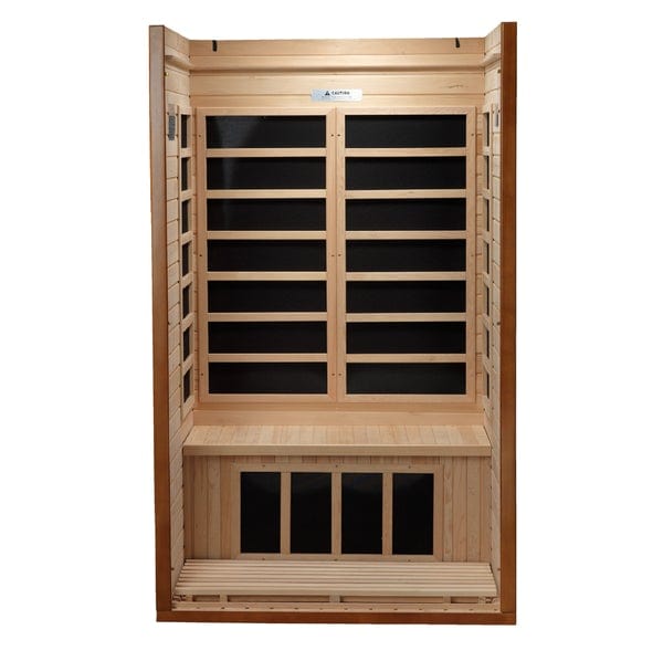 Dynamic Saunas DYN-6106-01-Elite Dynamic "Barcelona Elite" 1-2-person Ultra Low EMF Far Infrared Sauna