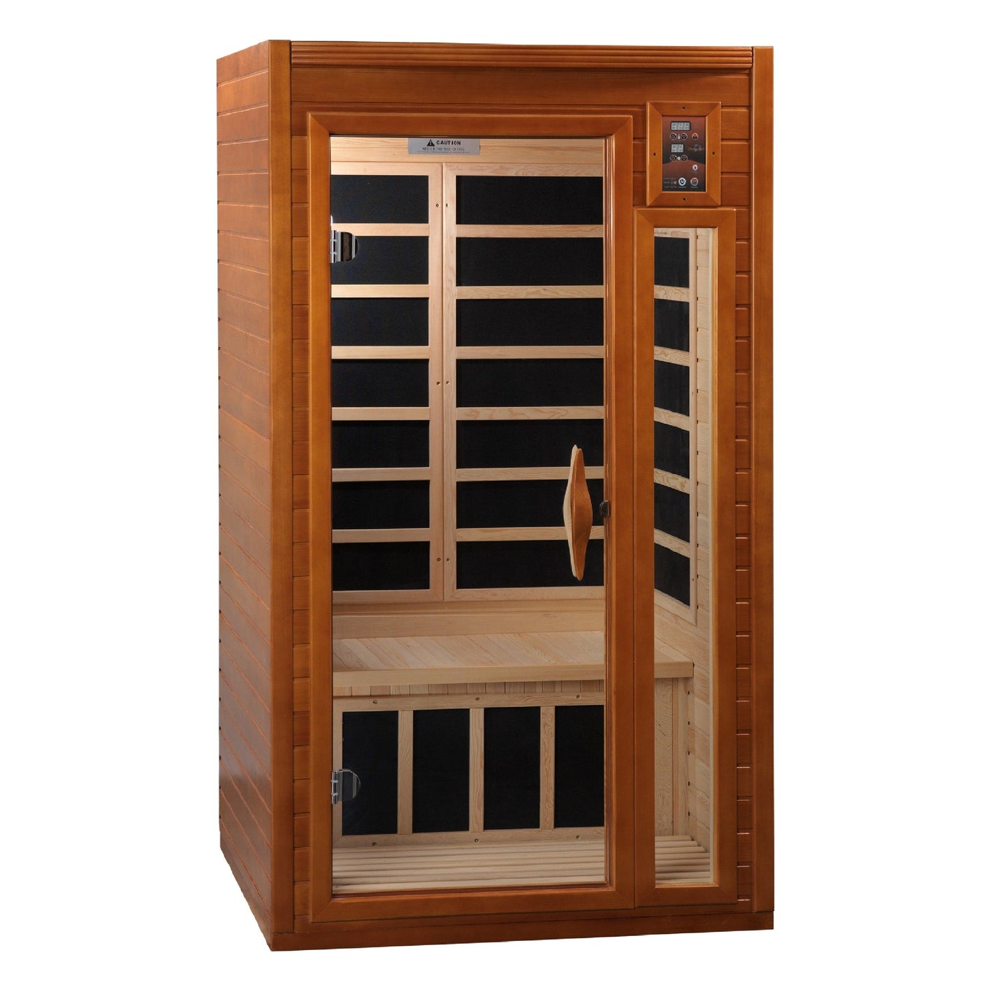 Dynamic Saunas DYN-6106-01-Elite Dynamic "Barcelona Elite" 1-2-person Ultra Low EMF Far Infrared Sauna