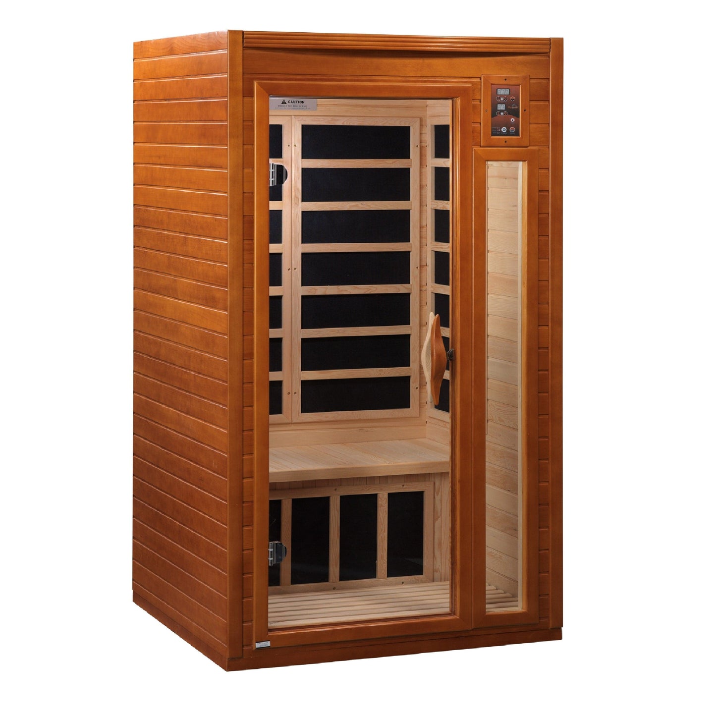 Dynamic Saunas DYN-6106-01-Elite Dynamic "Barcelona Elite" 1-2-person Ultra Low EMF Far Infrared Sauna