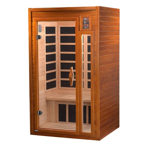 Dynamic Saunas DYN-6106-01-Elite Dynamic "Barcelona Elite" 1-2-person Ultra Low EMF Far Infrared Sauna