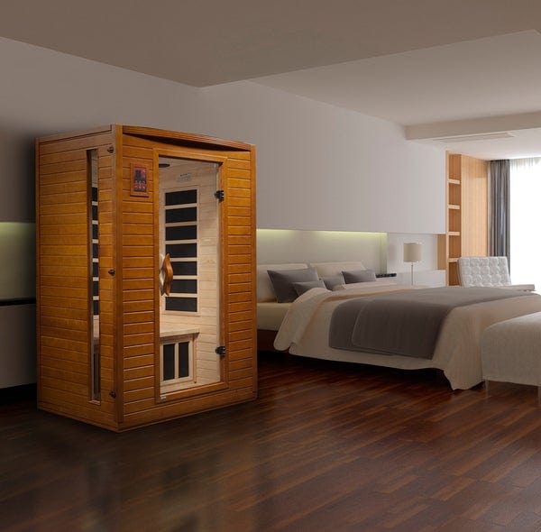 Dynamic Saunas DYN-6202-03 Dynamic "Versailles" 2-person Low EMF Far Infrared Sauna
