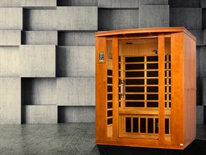 Dynamic Saunas DYN-6306-01 Dynamic "Bellagio" 3-person Low EMF Far Infrared Sauna