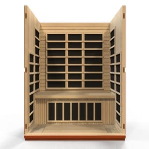Dynamic Saunas DYN-6306-01 Dynamic "Bellagio" 3-person Low EMF Far Infrared Sauna