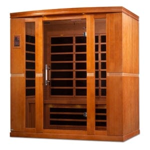 Dynamic Saunas DYN-6440-01 Dynamic "Bergamo" 4 Person Low EMF Far Infrared Sauna