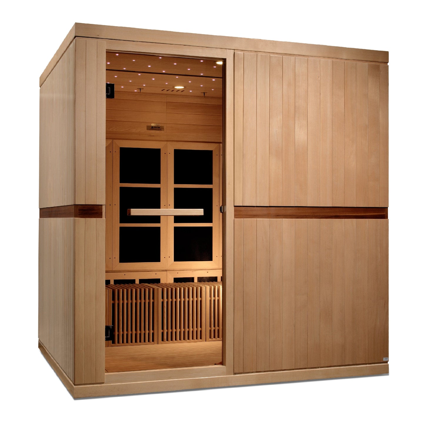 Dynamic Saunas GDI-6880-01 Dynamic Catalonia Wheelchair Accessible 8-person Ultra Low EMF FAR Infrared Sauna