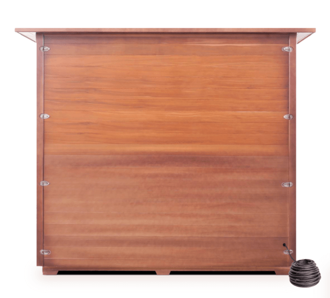 Enlighten I-19378 Rustic Indoor 5-Person Full Spectrum Infrared Sauna