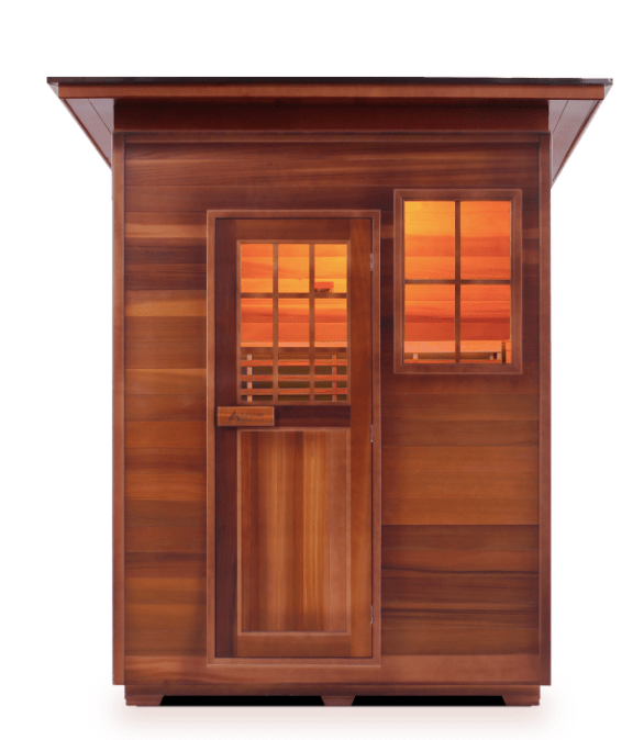Enlighten Moonlight Outdoor Dry Traditional 3-Person Sauna