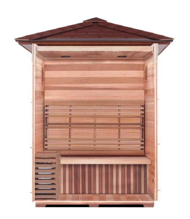 Enlighten Moonlight Outdoor Dry Traditional 3-Person Sauna