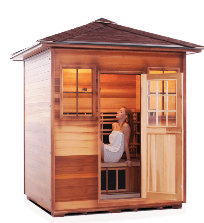 Enlighten Sierra Outdoor 4-Person Full Spectrum Infrared Sauna
