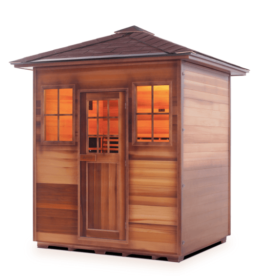 Enlighten Sierra Outdoor 4-Person Full Spectrum Infrared Sauna