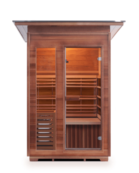 Enlighten TI-17376 Sunrise Indoor Dry Traditional 2-Person Sauna