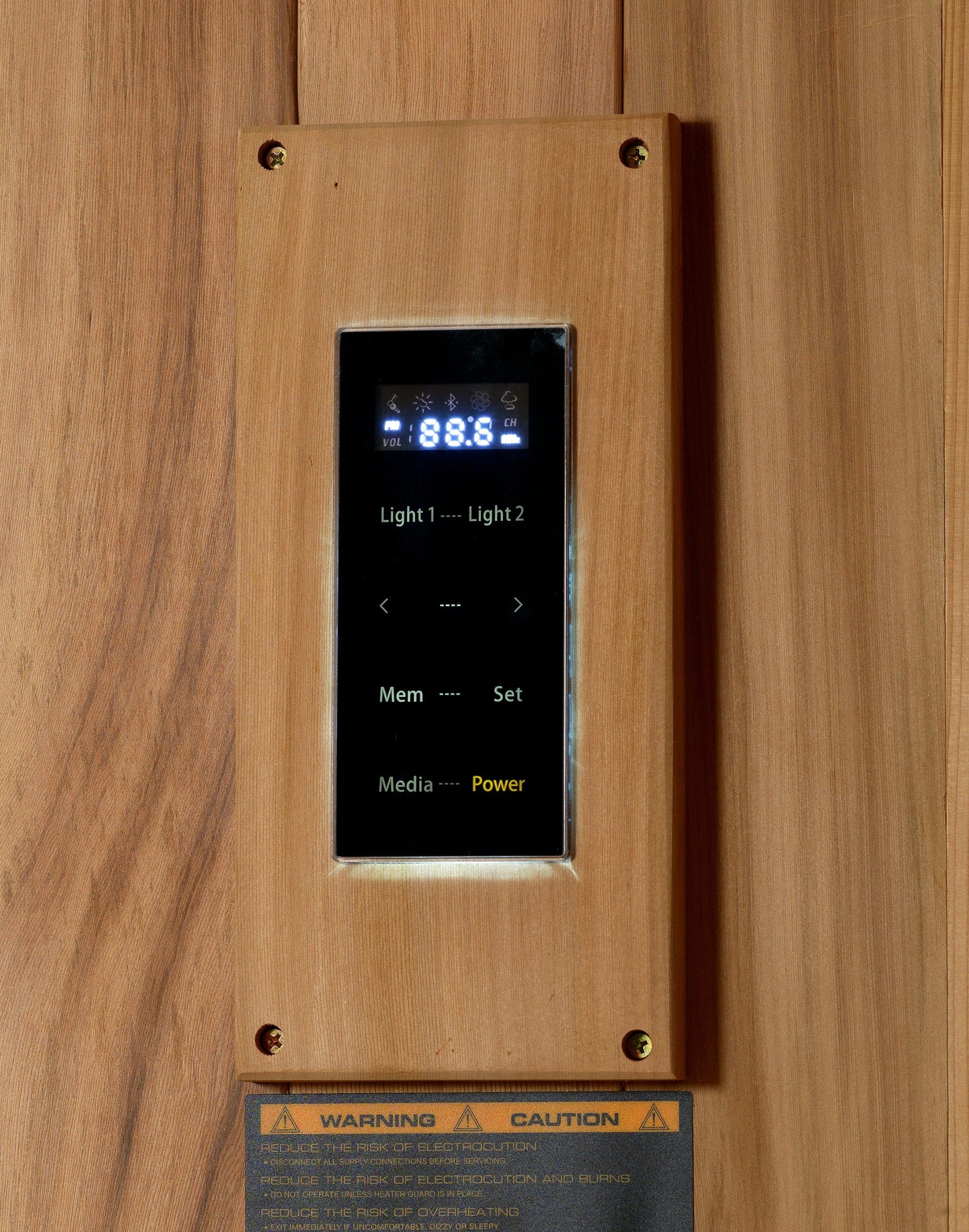 Golden Designs GDI-7389-01 Golden Designs "Copenhagen Edition" 3-4 Person Traditional Steam Sauna