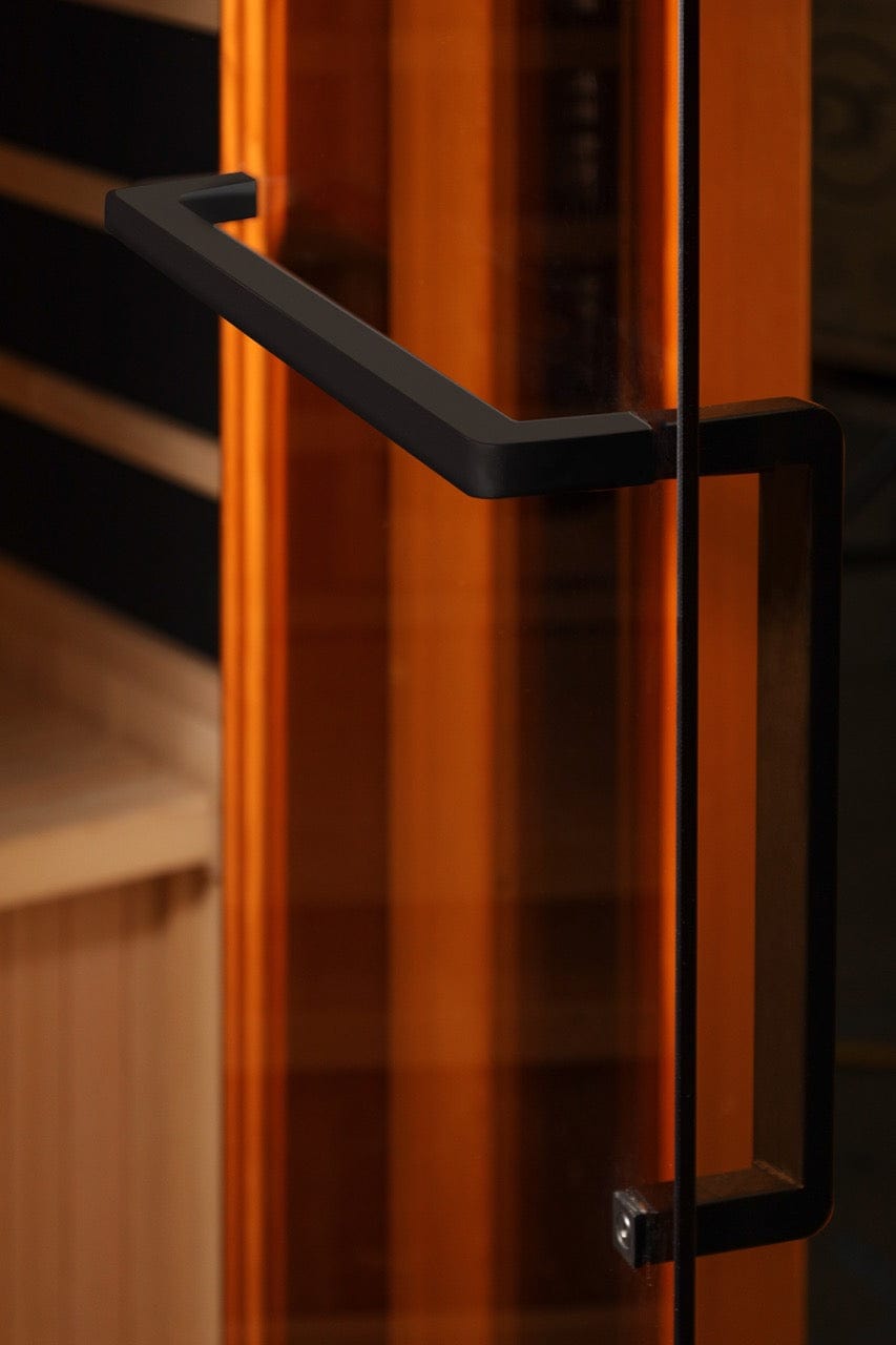 Golden Designs GDI-8010-02 Golden Designs "Reserve Edition" 1-Person Full Spectrum Sauna - with Himalayan Salt Bar