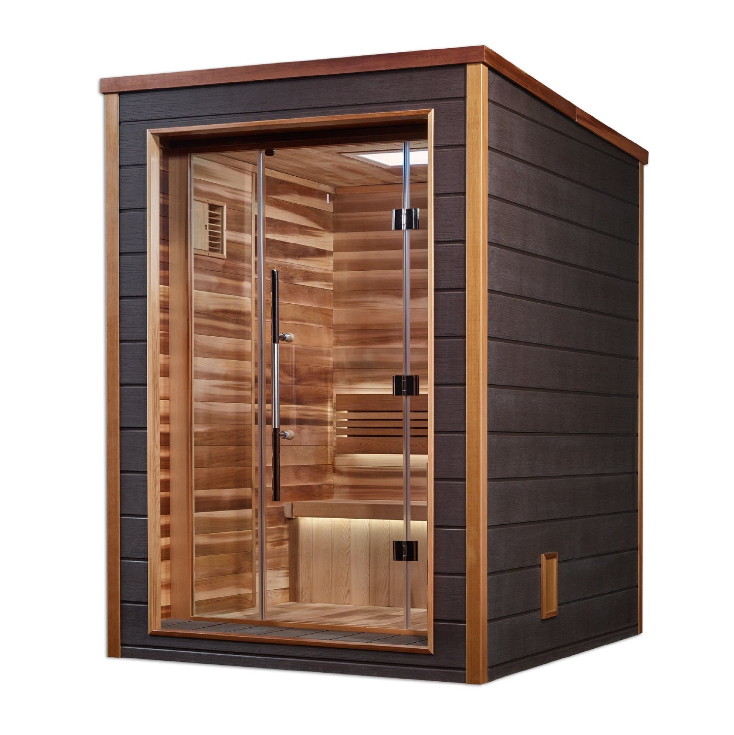 Golden Designs GDI-8202-01 Golden Designs "Narvik" 2-Person Outdoor-Indoor Traditional Sauna