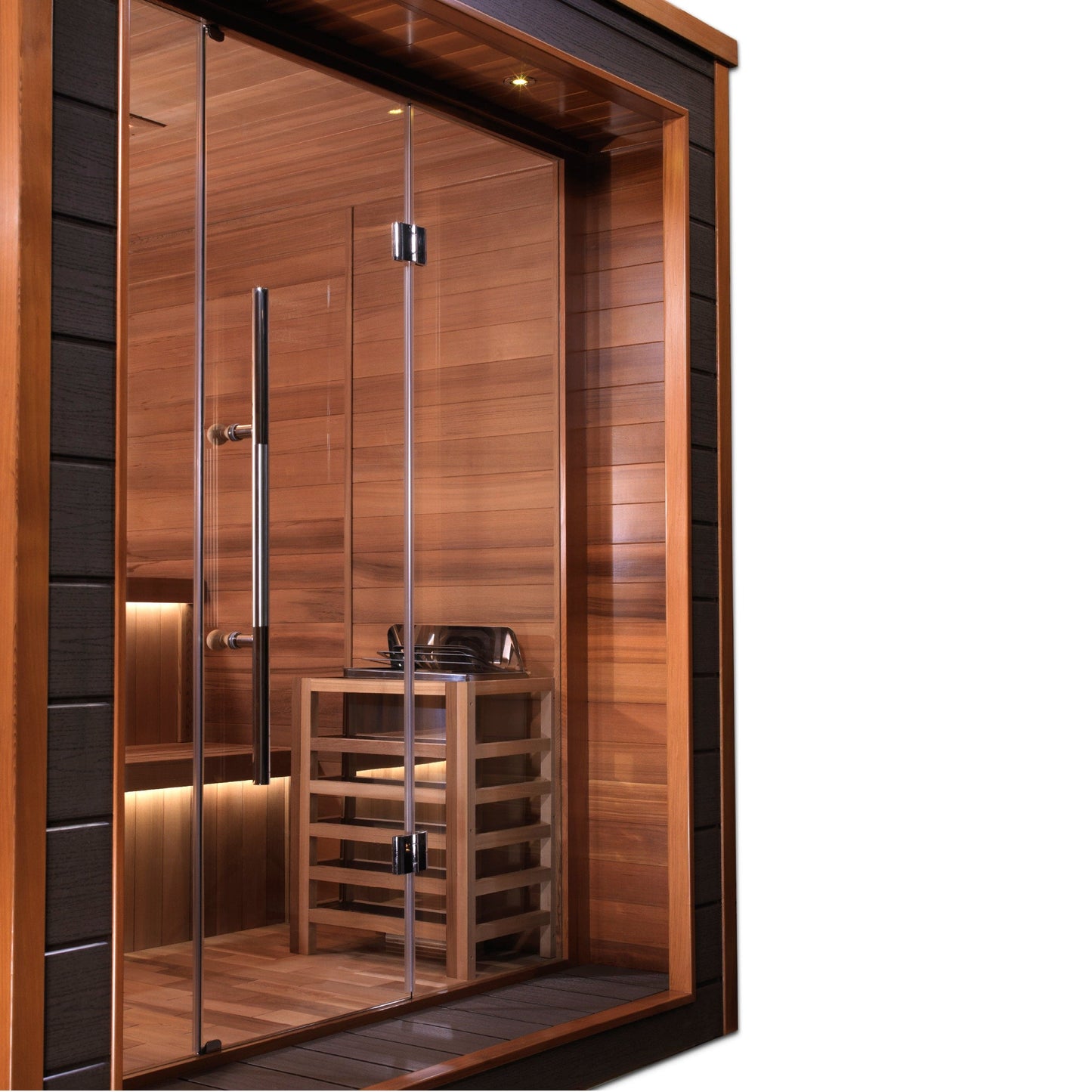 Golden Designs GDI-8206-01 Golden Designs "Bergen" 6-Person Outdoor-Indoor Traditional Sauna