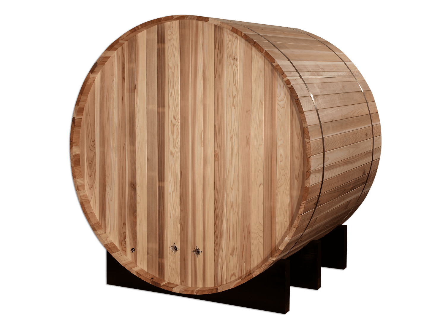 Golden Designs GDI-B002-01 Golden Designs "St. Moritz" 2-Person Barrel Traditional Sauna