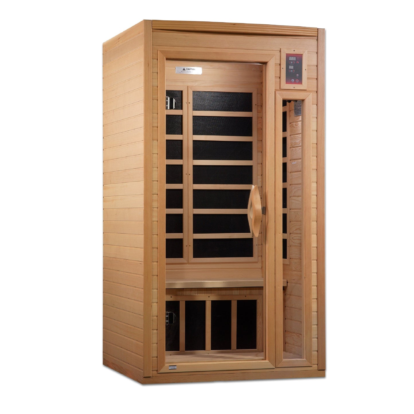 Golden Designs Sauna GDI-6996-01 "Monaco Elite" 6-person PureTech™ Near Zero Far Infrared Sauna - Canadian Hemlock wood
