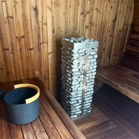 HUUM STEEL Series 9.0kW Sauna Heater Package