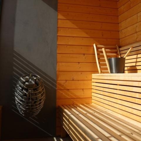 HUUM HUUM DROP Series 9 kW Sauna Heater package - Stones & Wifi controller included