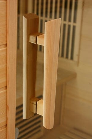 Maxxus Sauna MX-K406-01-CED Maxxus 4-Person Low EMF FAR Infrared Carbon Canadian Red Cedar Sauna
