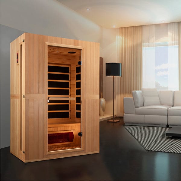 Maxxus Sauna MX-LS2-01 Maxxus 2-Person Low EMF FAR Infrared Sauna