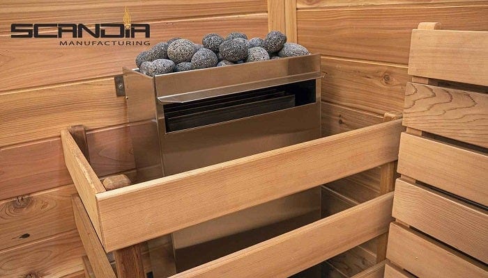 Scandia Heater Scandia Electric Ultra Sauna Heater - Large (12.0-18.0KW)