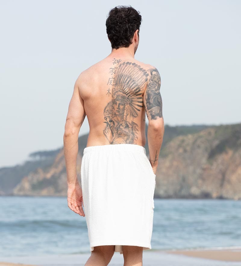 SEYANTE Towel Wrap Men 's Turkish Cotton Towel Wrap